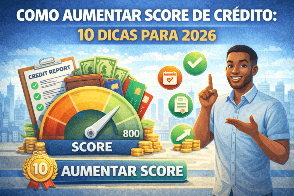 como aumentar o score de crédito em 2026 com dicas para melhorar o score e conseguir crédito