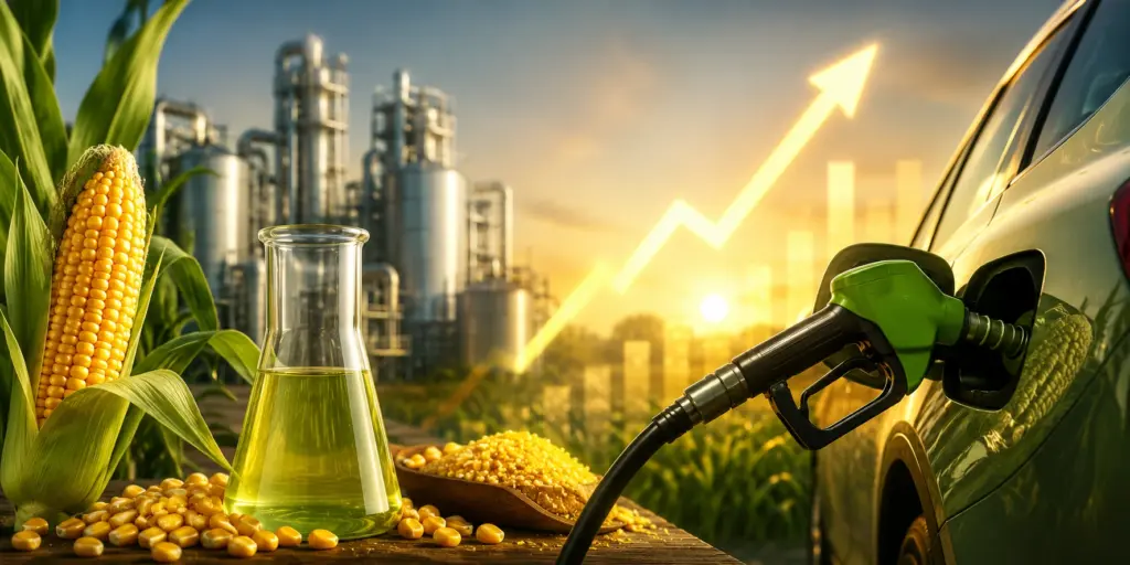 Gasolina em alta impulsiona o etanol de milho no Brasil