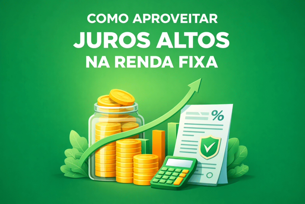 Renda fixa em 2026 com juros altos e oportunidades em Selic, CDI e Tesouro Direto