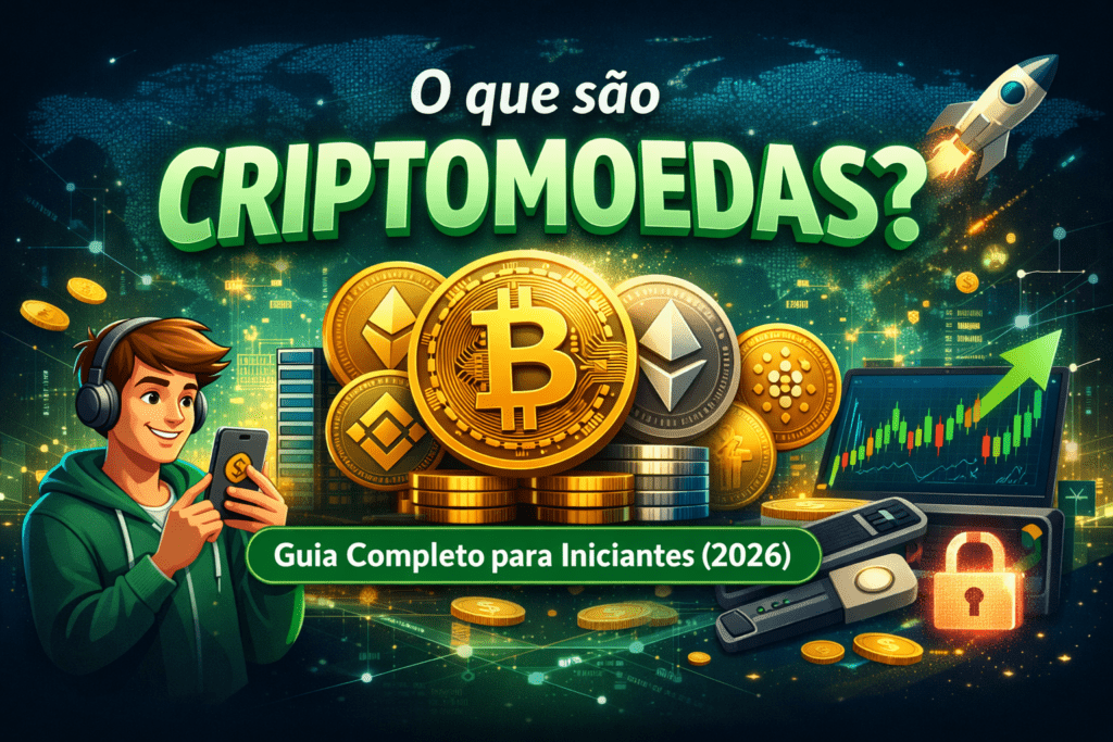 O que são criptomoedas em 2026 guia completo para iniciantes com bitcoin e mercado digital