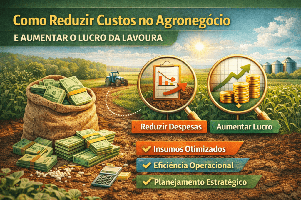 Como reduzir custos no agronegócio e aumentar o lucro da lavoura em 2026
