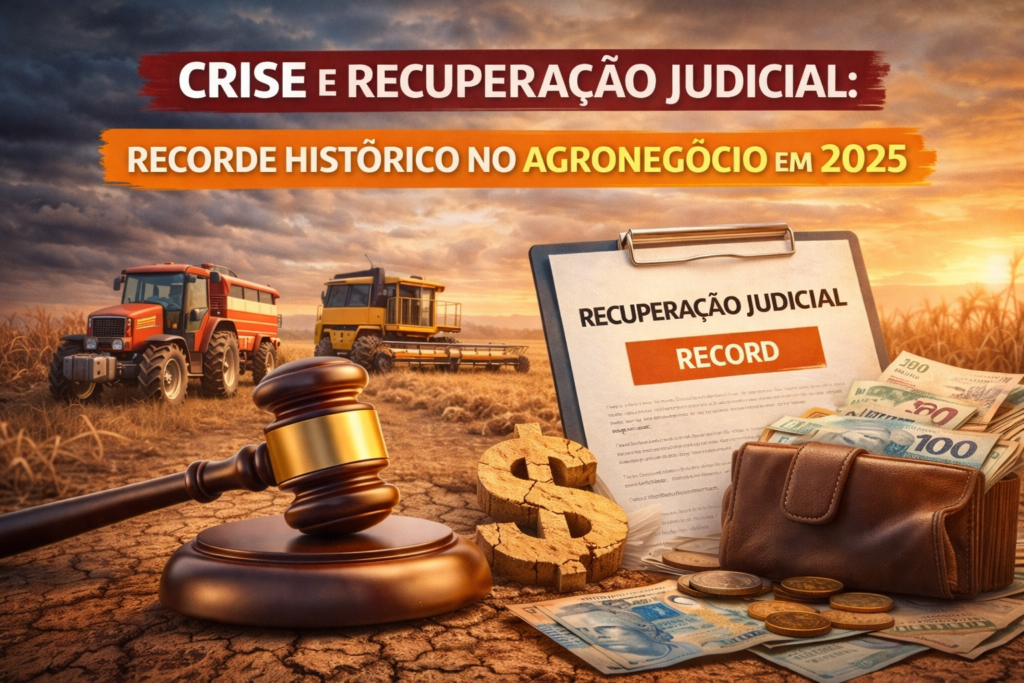 Crise e Recuperação Judicial: Recorde histórico no agronegócio em 2025 foi recorde