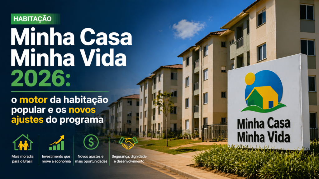 Entenda como o Minha Casa Minha Vida 2026: é o motor da habitação popular