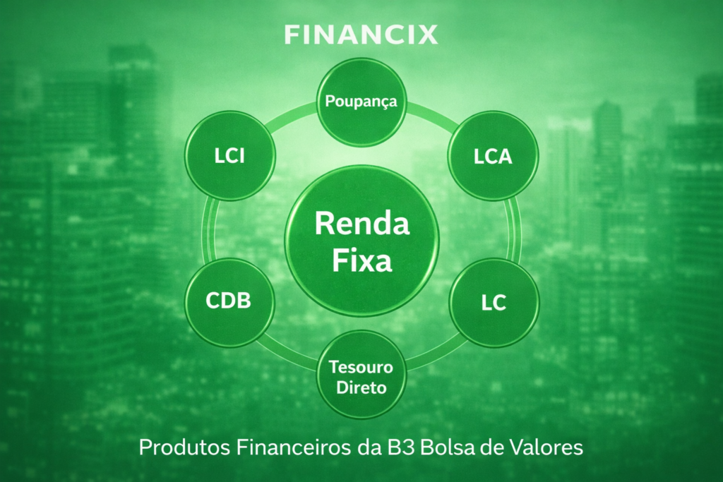 Conheça os produtos financeiros da B3: como investir em 2026, como ações, CDB, Tesouro Direto, LCI e LCA, e veja como investir na bolsa de valores do Brasil.
