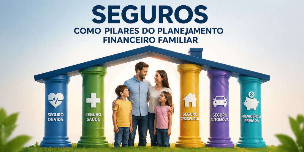 Seguros como pilares do planejamento financeiro familiar: entenda como seguros de vida e de renda