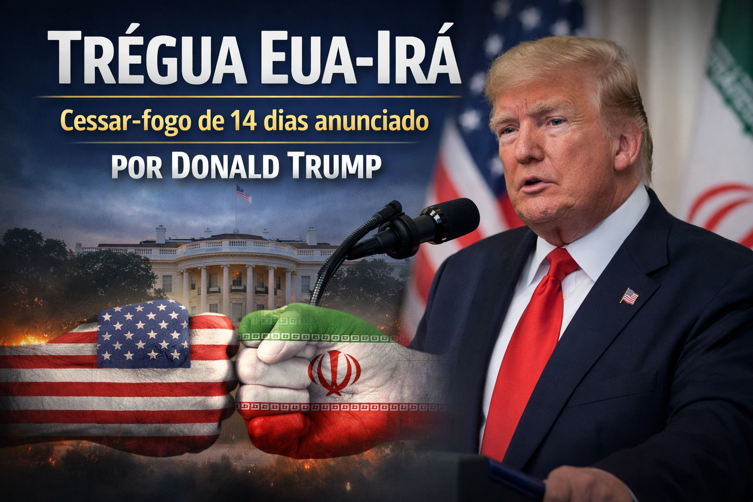 Trégua entre Estados Unidos e Irã reduz tensões no Oriente Médio e impacta o mercado global