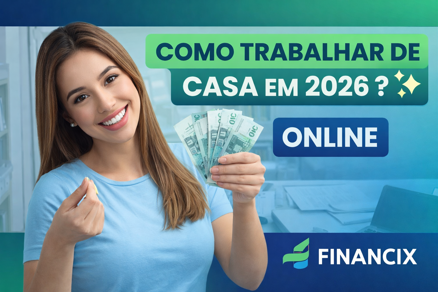renda extra na internet 2026 como ganhar dinheiro online trabalhando de casa