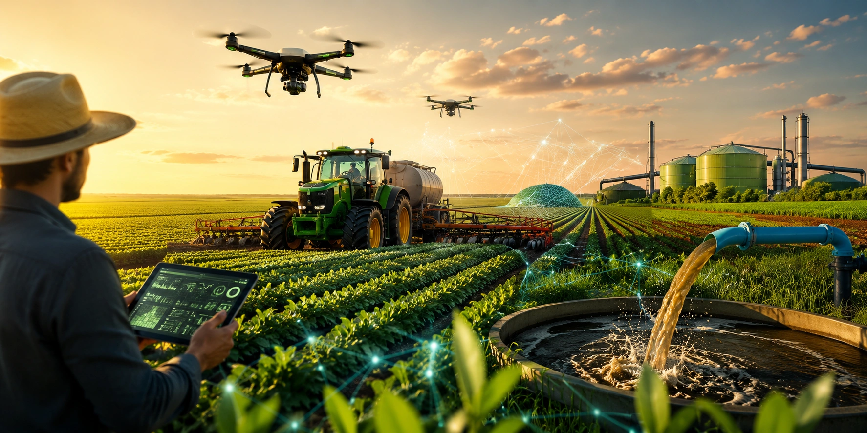 Agrishow 2026: drones, máquinas inteligentes e vinhaça, reduzem custos e aumentam a eficiência no campo