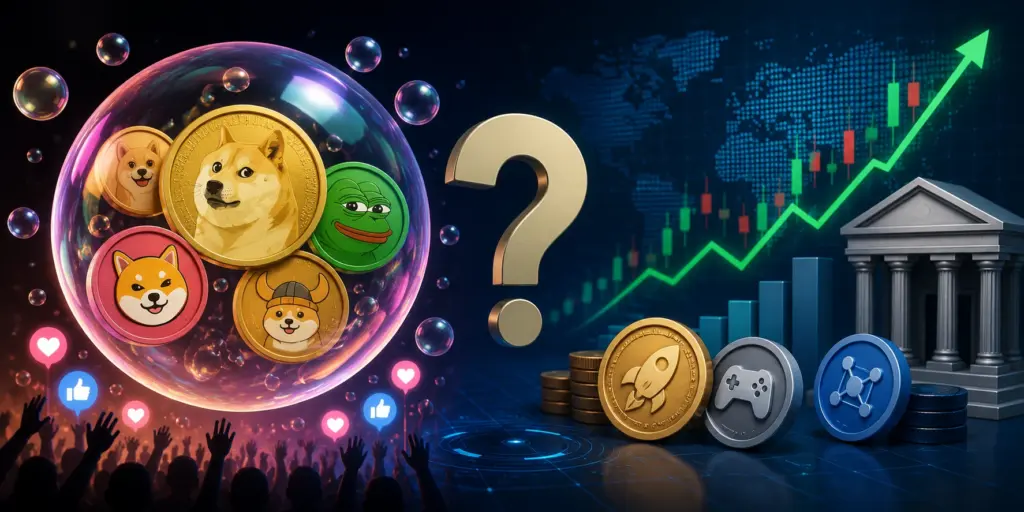 Conheça Dogecoin, Shiba Inu e Pepe que são tipos de Memecoins: Bolha passageira ou nova classe de ativos? Este artigo analisa a psicologia do mercado, casos de sucesso e fracasso.