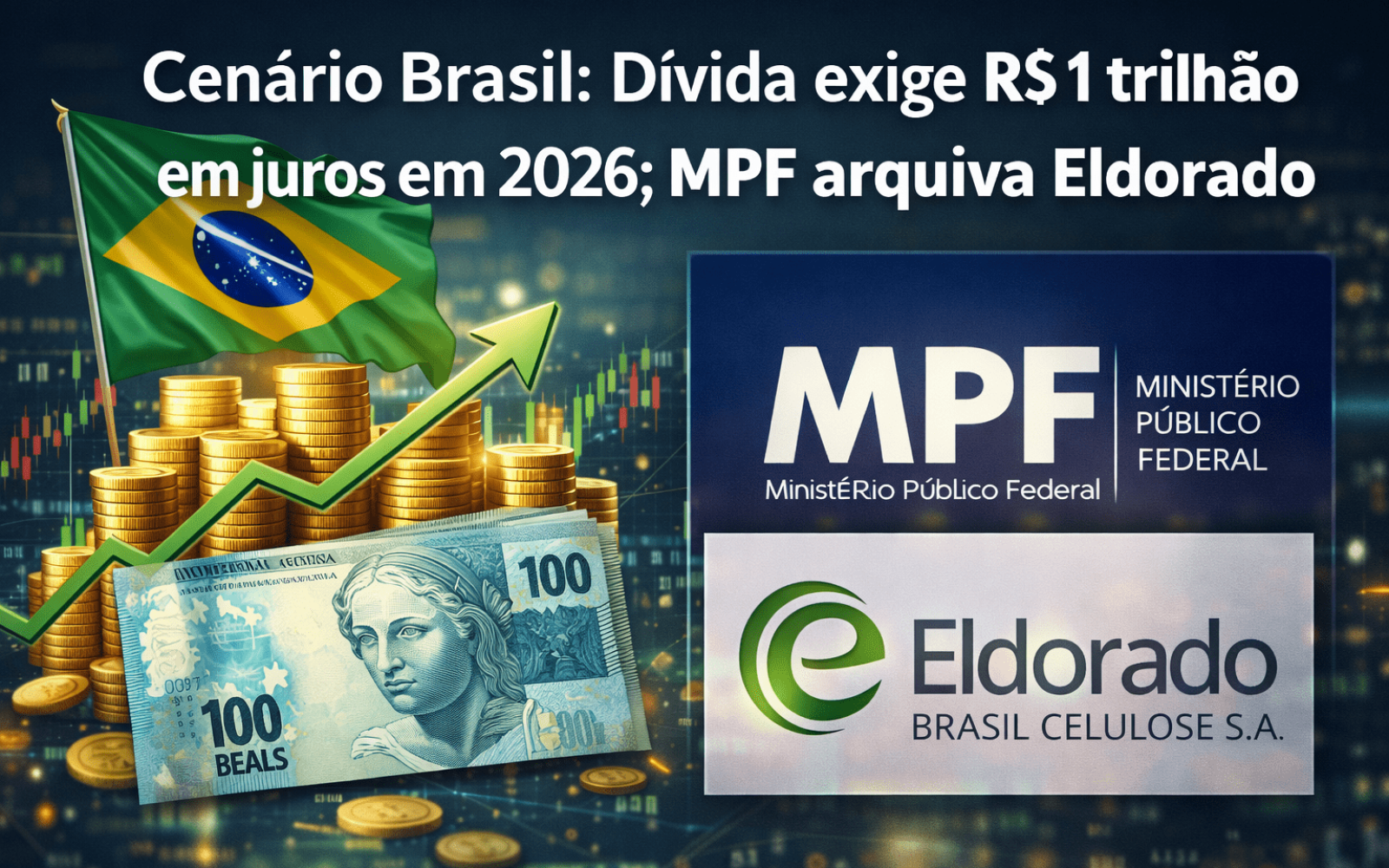 Dívida pública brasileira em 2026 pode atingir R$ 1 trilhão em juros segundo o Banco Central