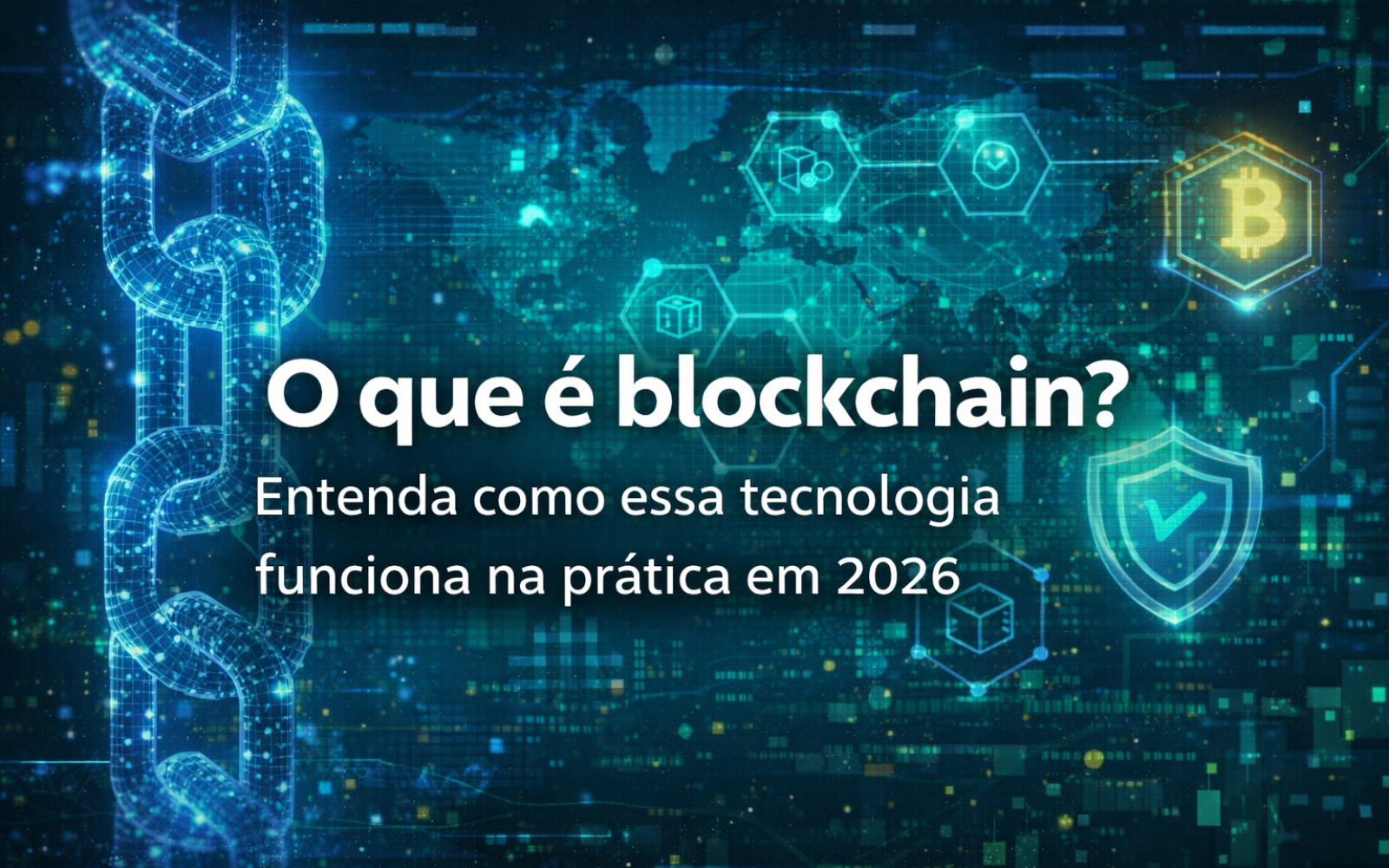 O que é blockchain e como funciona na prática em 2026 tecnologia por trás das criptomoedas como Bitcoin