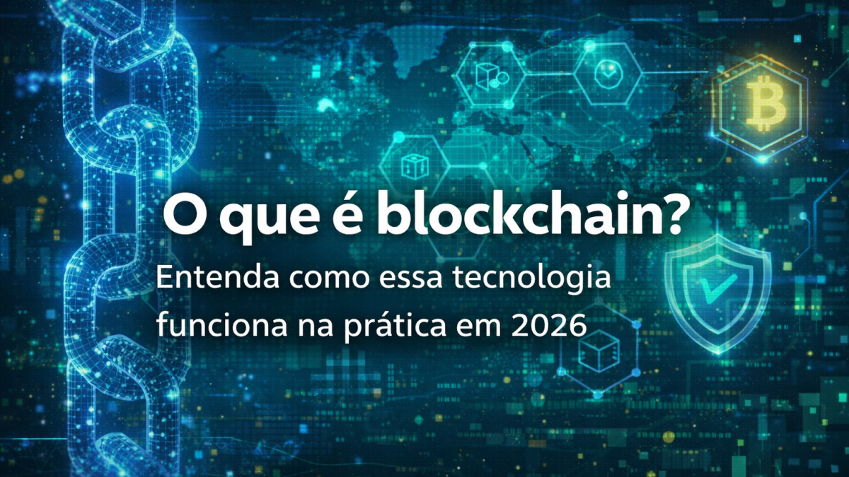 O que é blockchain e como funciona na prática em 2026 tecnologia por trás das criptomoedas como Bitcoin