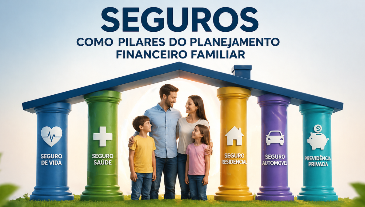 Seguros como pilares do planejamento financeiro familiar: entenda como seguros de vida e de renda
