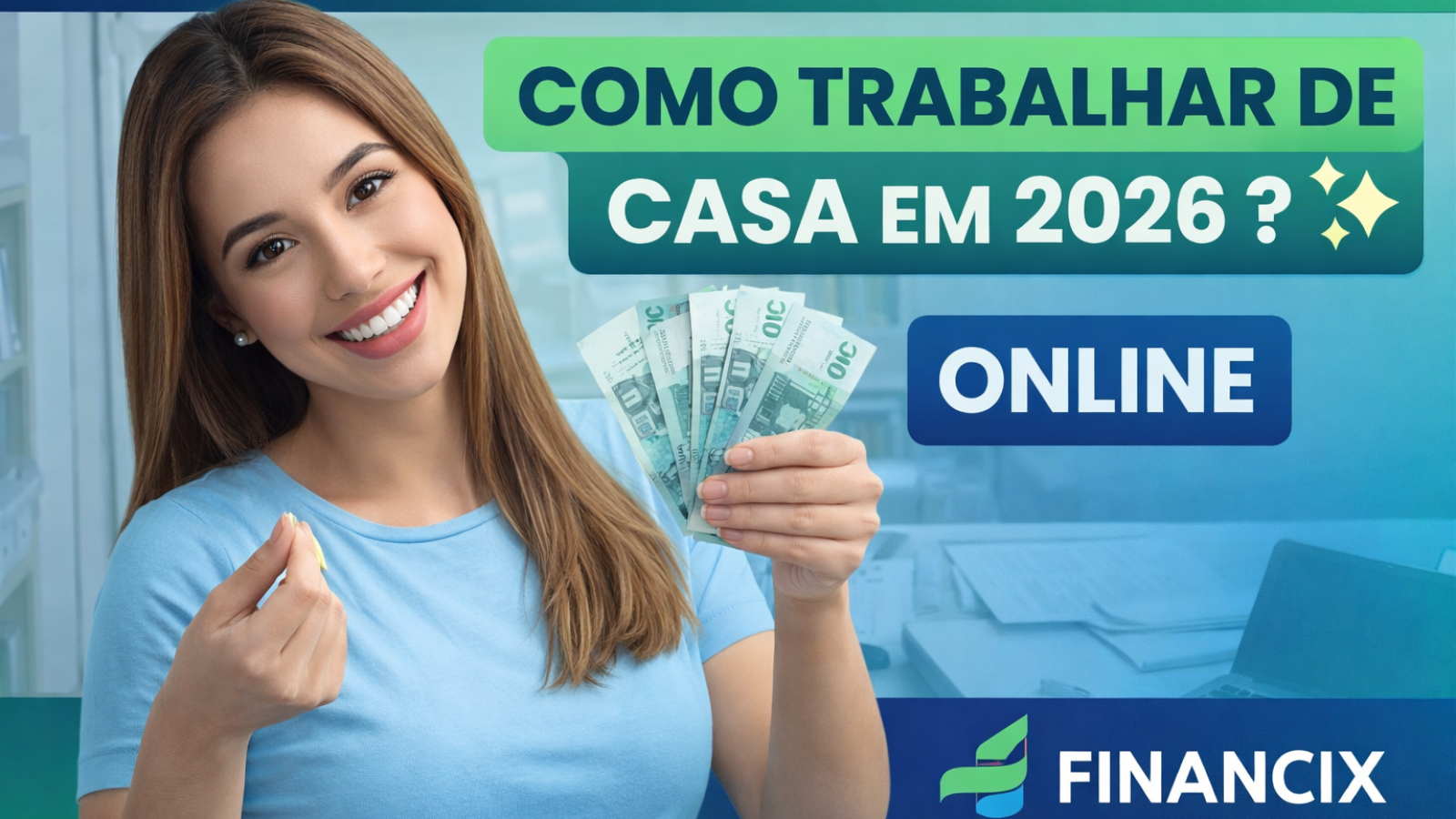 renda extra na internet 2026 como ganhar dinheiro online trabalhando de casa
