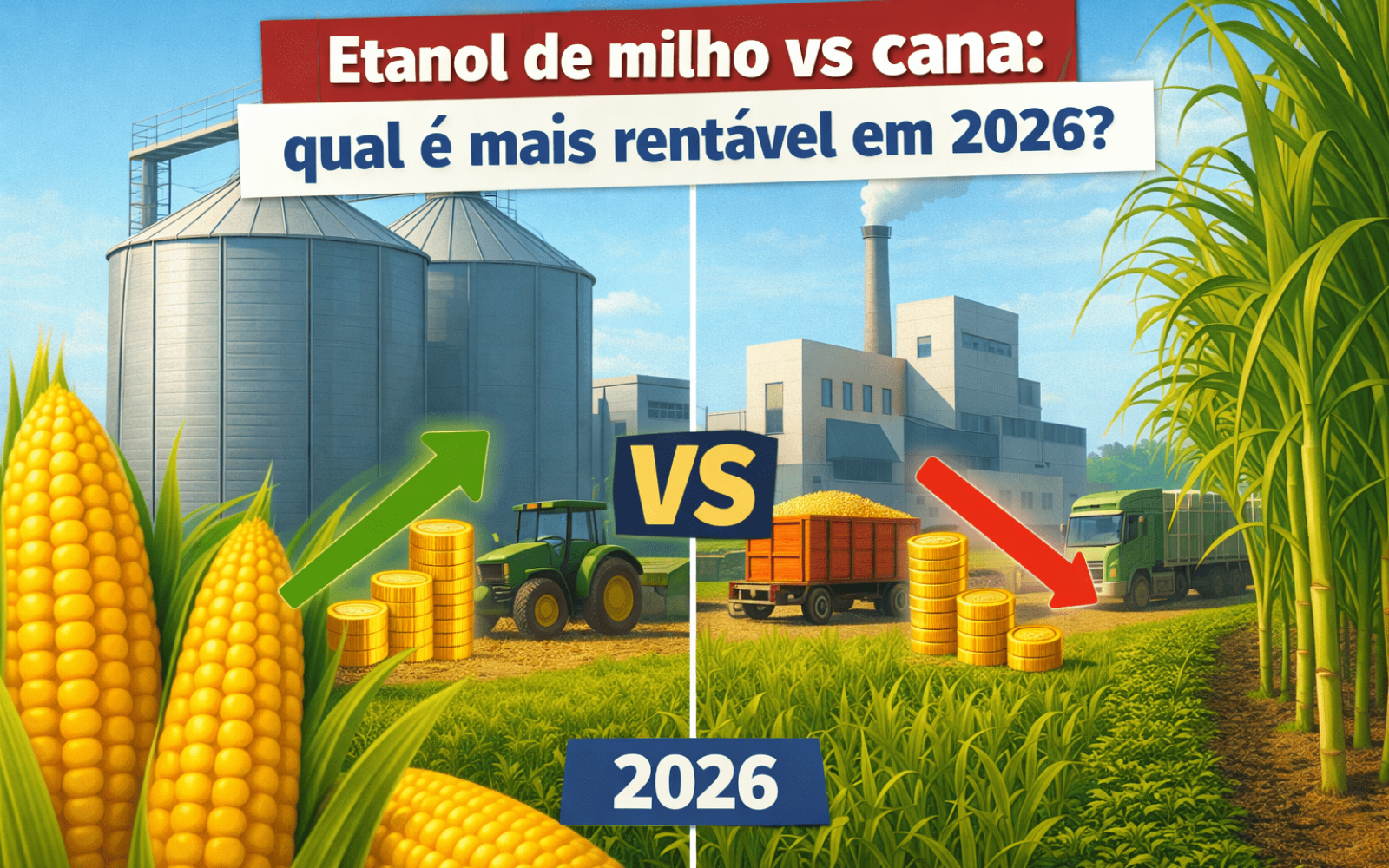 descubra a rentabilidade do etanol de milho em 2026