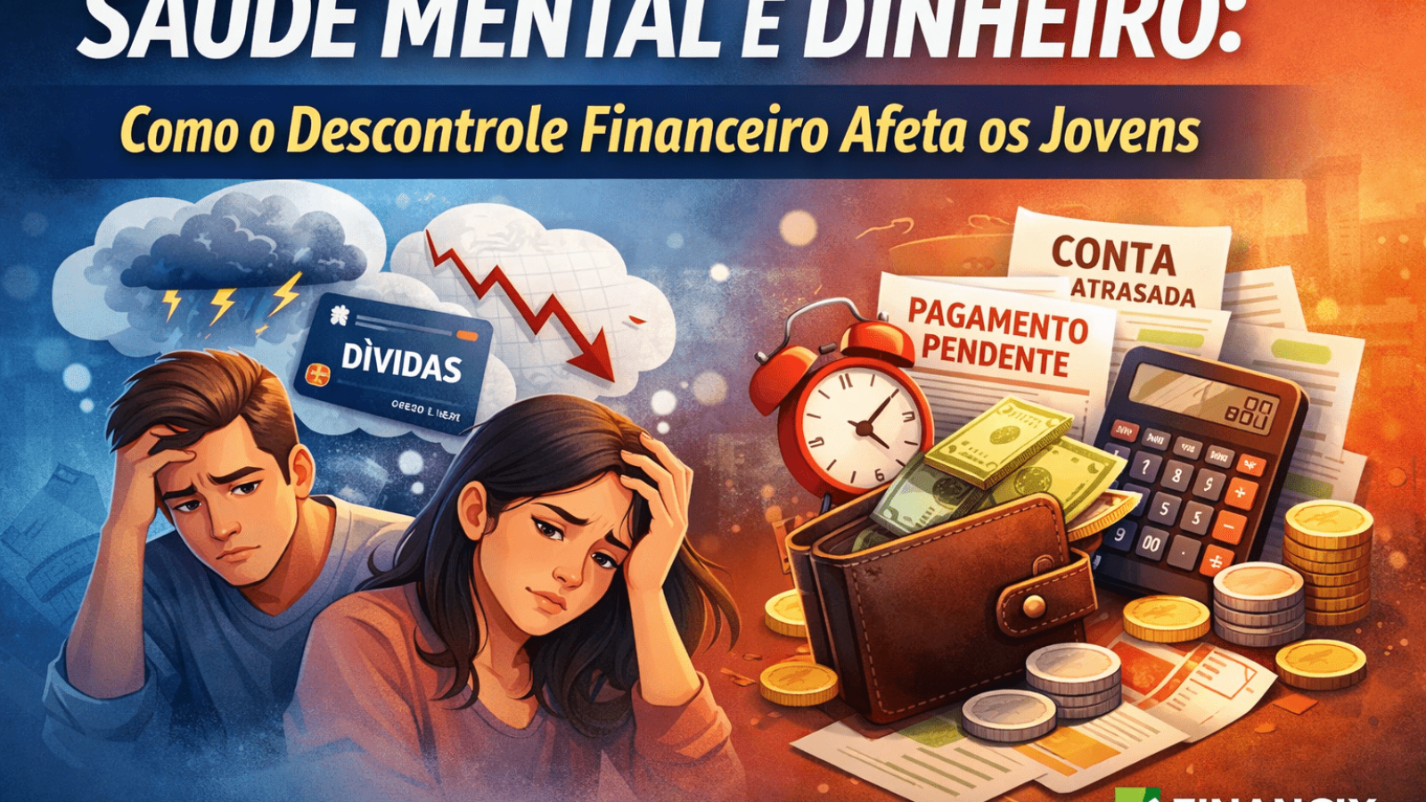 saude mental e dinheiro impacto do descontrole financeiro na saúde mental dos jovens