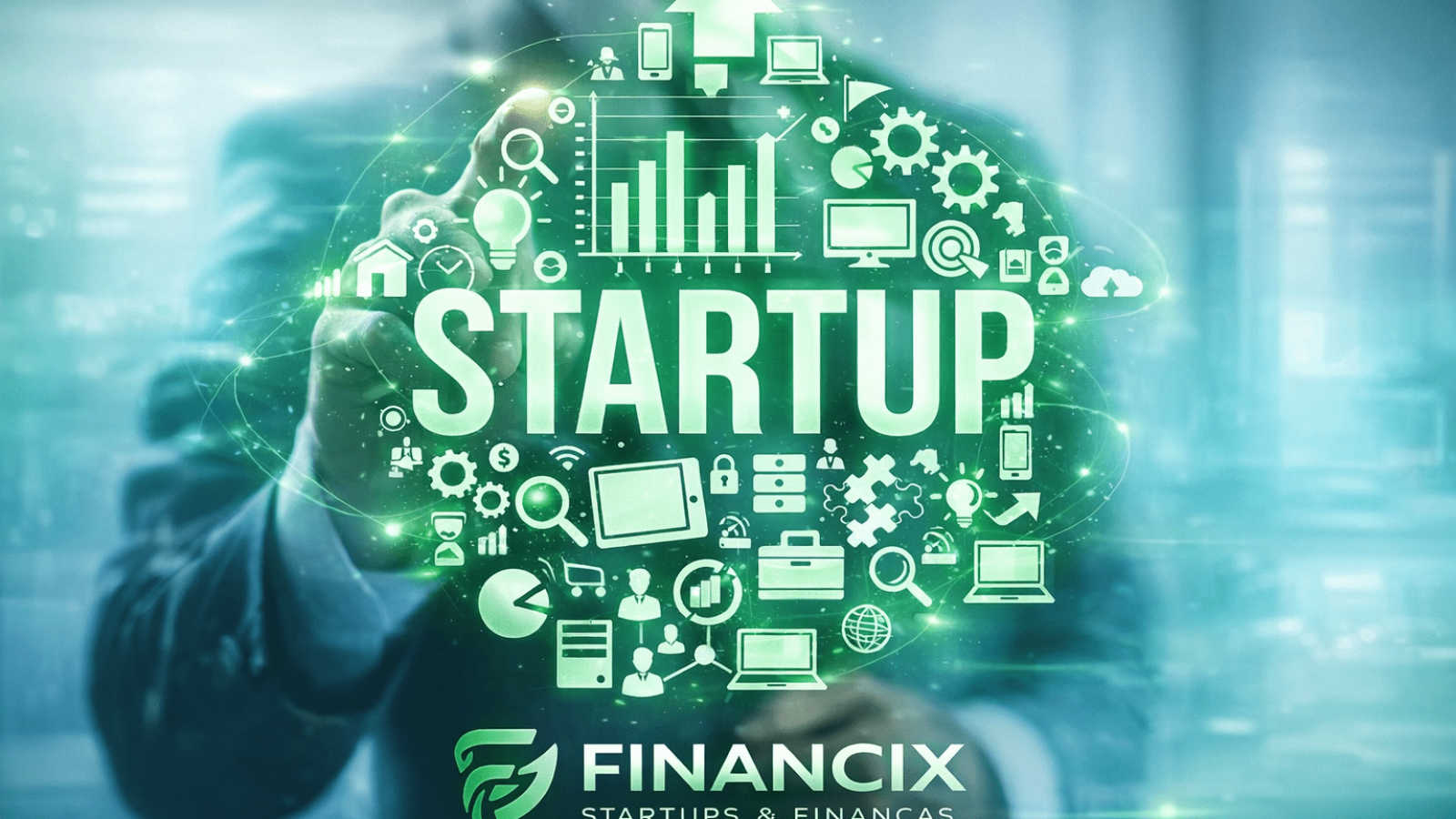 Startups em 2026 com foco em inovação, tecnologia e crescimento de novos negócios digitais no mercado global